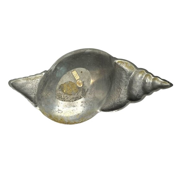 Vintage Paradigm Studios Cast Aluminum Sea Shell Catch All Decorative Dish - Picture 8 of 10